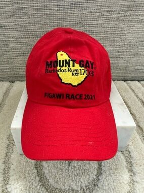 RARE Mount Gay Figawi Race 2021 Red Baseball Cap